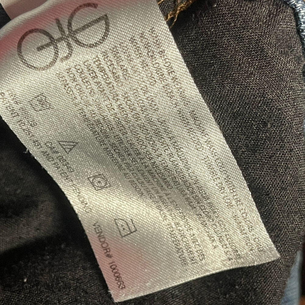 Sam Edelman Womens Jeans Sz 30 High Rise Slim Straight Blue Denim Dark Wash $129 - Picture 6 of 9
